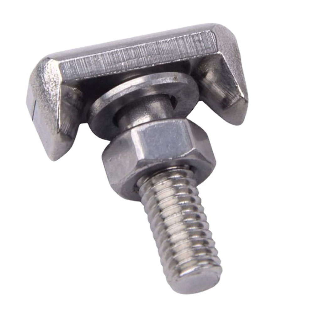 Durable T-Bolt Stainless Steel Battery Terminal Connectors Cable Screw Battery Connector Car Accessories