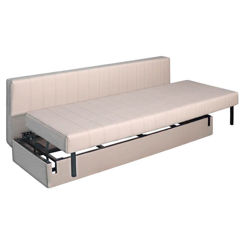 Cama de Banco Interior para caravana, cama plegable deslizante