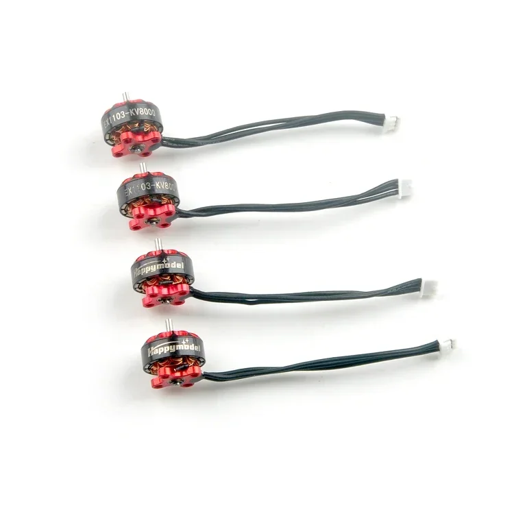 4 STKS HappyModel EX1103S 1103 7000KV 8000KV 11000KV Borstelloze Motor 1.5mm