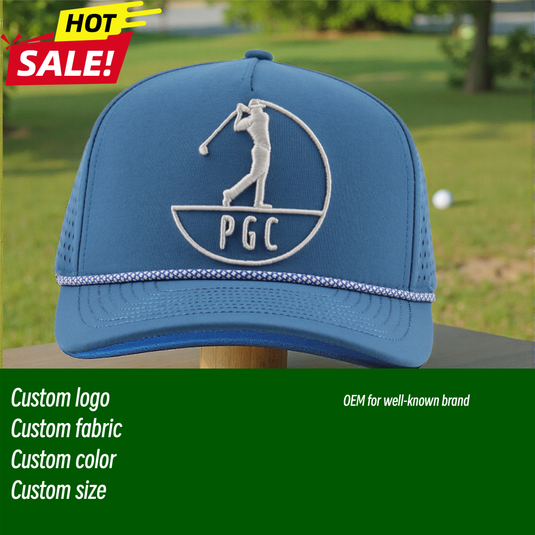 LARIX Trucker Cap Tamarack Mountain Schweißabsorbierendes Kappenfutter-Set – Fabrikgefertigte, individuelle 5-Panel Trucker Cap für Herren und Damen mit Aufnäher