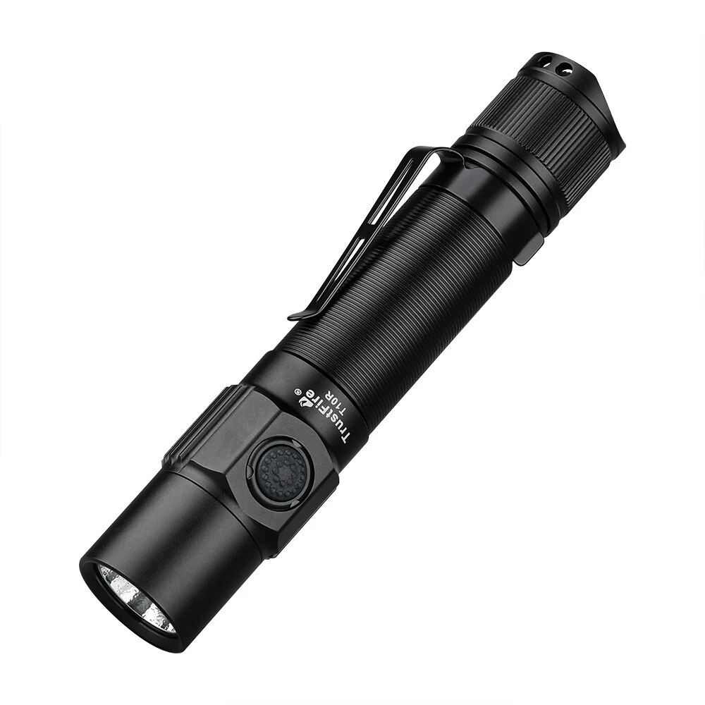 Trust fire T10R taktische Taschenlampe 1000lumen leistungs starke Typ C USB wiederauf ladbare 1800 LED wiederauf ladbare Armee militärische taktische Lampe