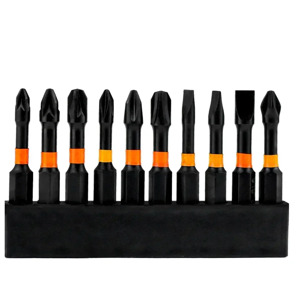 1pc Screwdriver Bit Cross Bit One-Word Bit Magnetic Batch Head Screw Driver Hexagonal Handle Electric Screwdriver Power Tool