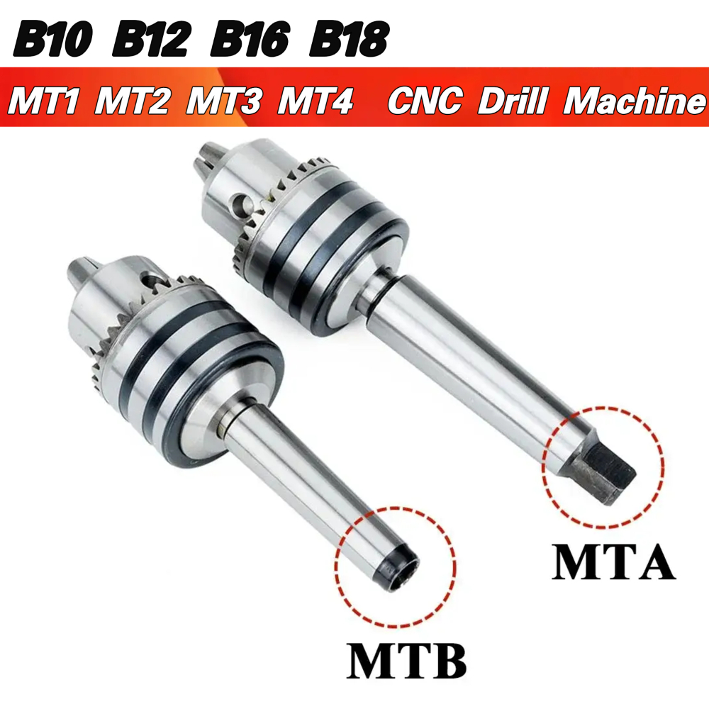 MTA MTB MT1 MT2 MT3 MT4 B10 B12 B16 B18 0.6-6/1-10/1-13/3-16/5-20 ミリメートルモールステーパーシャンクドリルチャックアーバー旋盤 CNC ドリルマシン