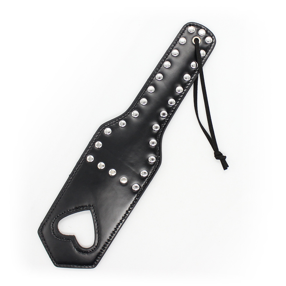 Premium PU Leder Equestrian Paddle,Faux Leder Reiten Peitsche