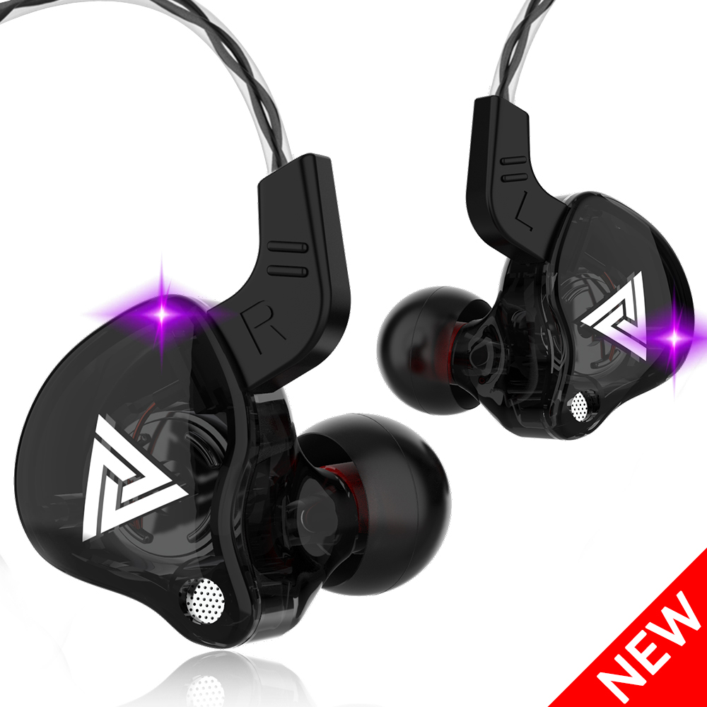 Оригинальные Медные Проводные Hi-Fi наушники QKZ AK6 с драйвером, гоночные спортивные наушники с басами, стереогарнитура, музыкальные наушники-вкладыши 3,5 мм с микрофоном AK9 SK5 AK8 AK6DAY