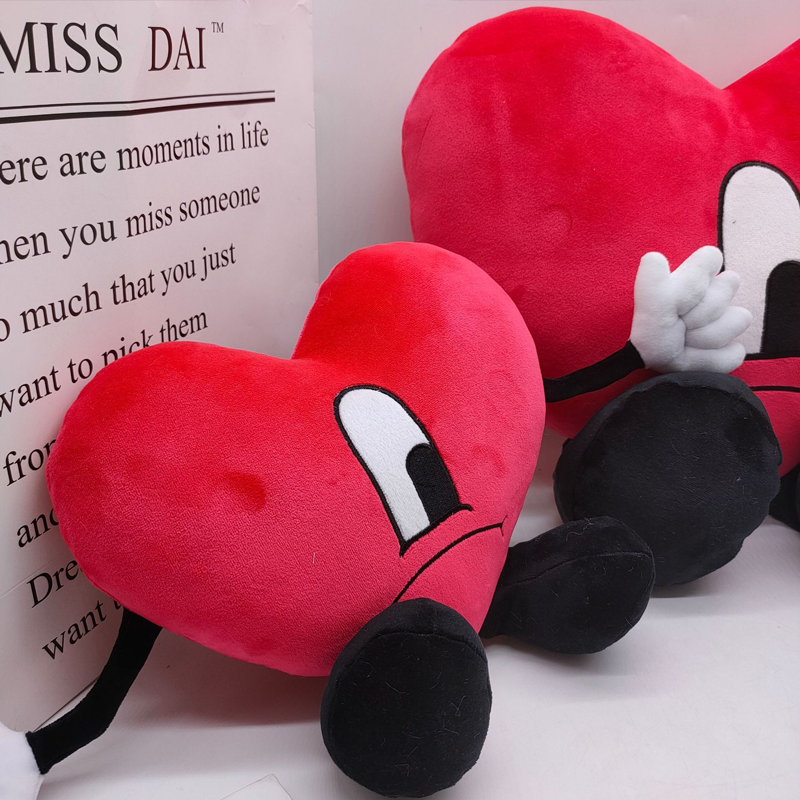Un Verano Sin Ti Knuffel Hart Schattig Bad Bunny Plushie Soft Gevulde Kawaii Poppen voor Meisjes Jongens Kerst Verjaardagscadeaus