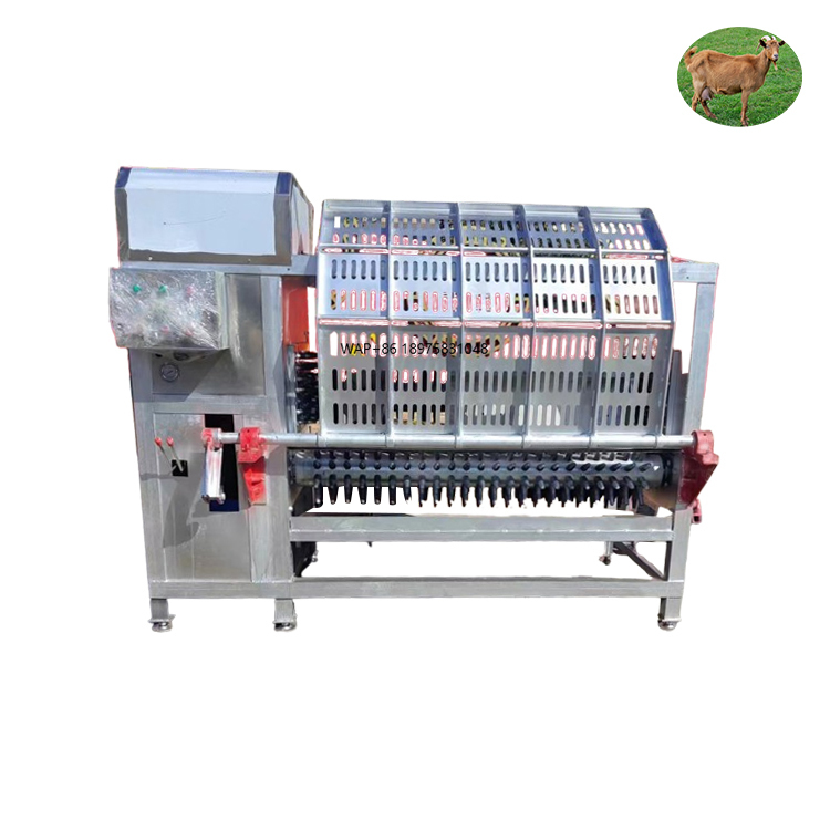 Automatic Sheep Slaughtering Line Sheep De Hairing Machine Sheep Meat Slaughter House