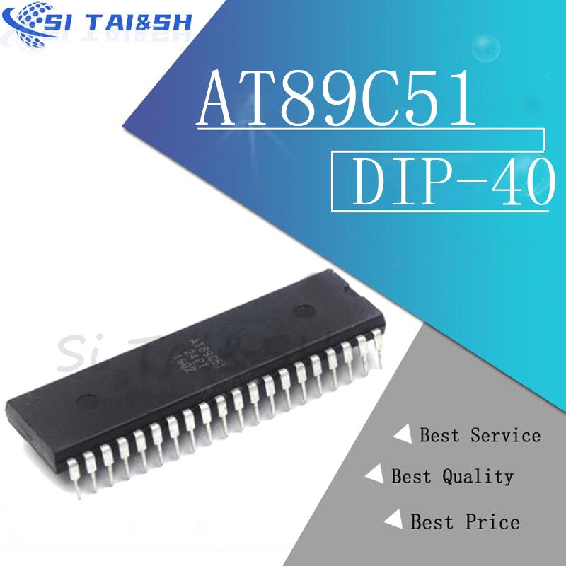 1 Uds AT89C51 AT89C51-24PI 851 sistema de datos