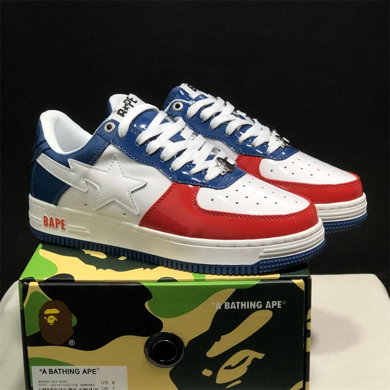 A BATHING APE Chaussures décontractées BAPESTA pour hommes et femmes, entièrement noires, à semelle plate, antidérapantes, souples, pour la marche en plein air