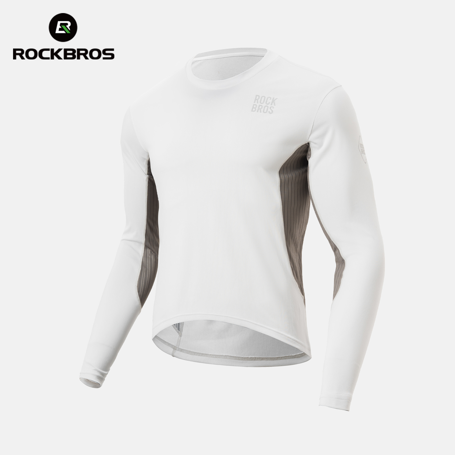 Maglia da ciclismo ROCKBROS Primavera Estate da uomo a maniche lunghe da ciclismo ampia e traspirante che assorbe il sudore abbigliamento da bicicletta MTB da strada