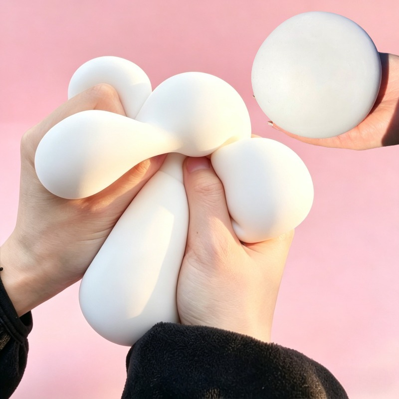 Miękka piłka antystresowa w kształcie chleba, zabawka sensoryczna, miękka bułeczka do ściskania, zabawka antystresowa o powolnym powstawaniu, zabawki sensoryczne dla dorosłych, relaksujące prezenty.