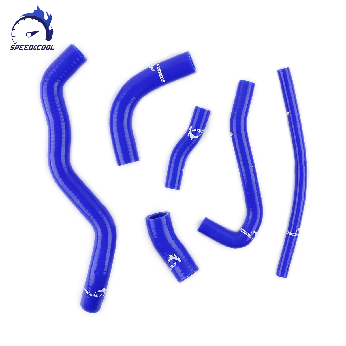 Kecepatan & keren cocok 2000-2021 Suzuki DRZ400 DRZ400S DRZ400SM Kit selang pendingin Radiator silikon sepeda motor