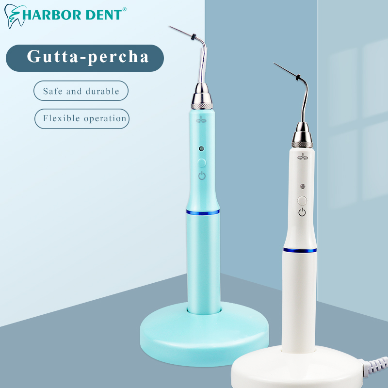 Pluma de obturación de gutapercha inalámbrica Dental, sistema de llenado de conducto radicular + 2 puntas, cortador de gutapercha Dental de calentamiento rápido de 3 segundos
