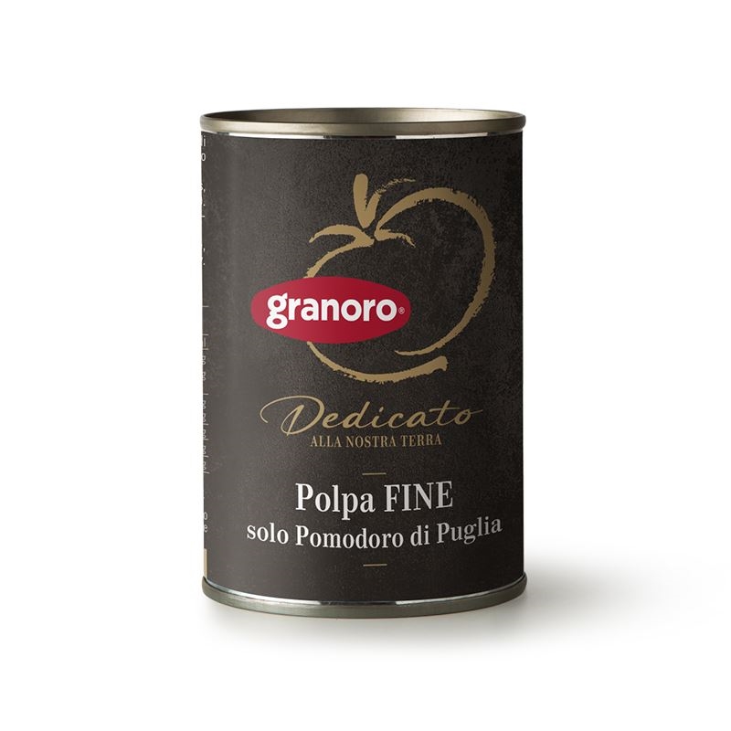 Pulpa pomidorowa solo Pomodoro di Puglia włoska Dedicato 400g - Granoro