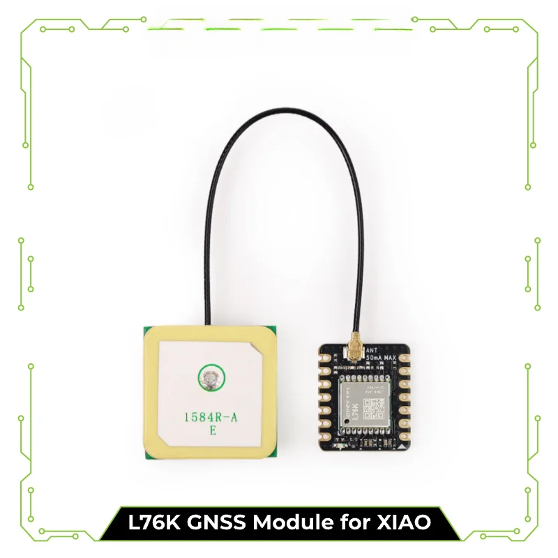 XIAO-L76K-GNSS-Board GNSS-Einzugsmodul für Seeed Studio XIAO – UART-Schnittstelle, Mini-GPS/Tracker, angetrieben von Quectel L76K