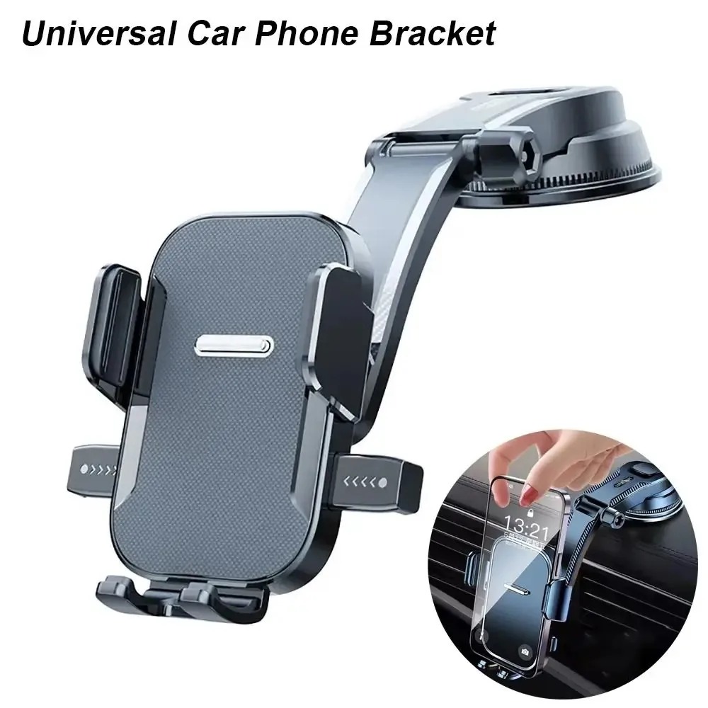 Suction Cup Car Phone Holder 360° Rotation Car Dashboard GPS Navigation Mount Stand For iPhone Samsung Xiaomi Smartphone Bracket