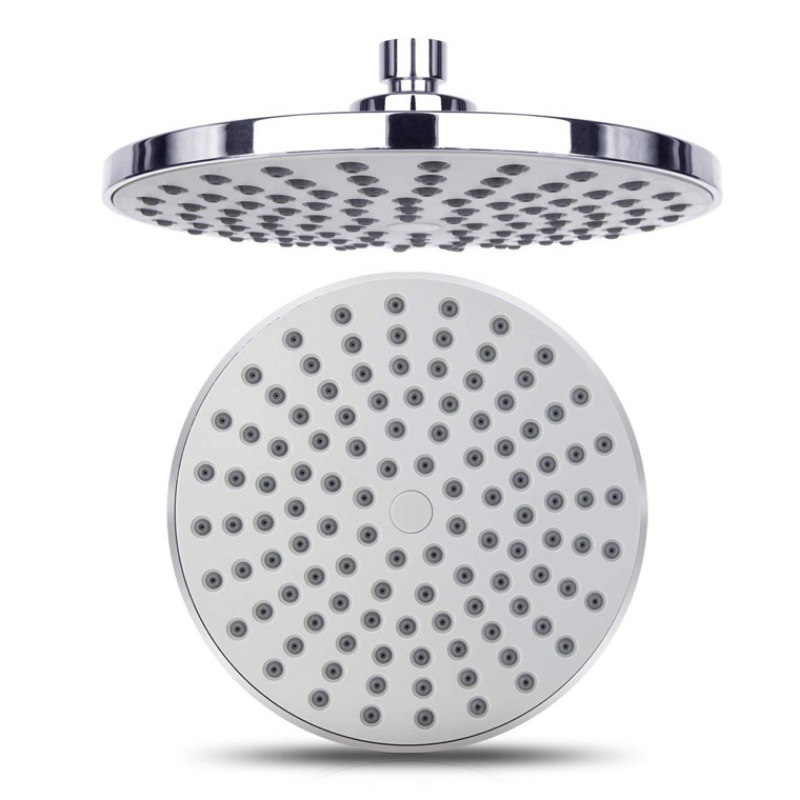 360 °   Cabezal de ducha de lluvia giratorio, cabezal de ducha ultrafino de 8 pulgadas con aumento de presión, ahorro de agua, repuesto ajustable para Baño