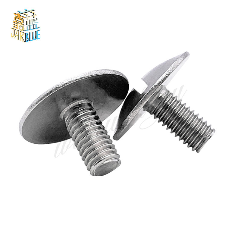 1-5X M2 M2.5 M3 M4 M5 M6 304 A2-70 สแตนเลสขนาดใหญ่ขนาด Oversize Super Big Slotted Truss รอบหัว Bolt สกรู GB947