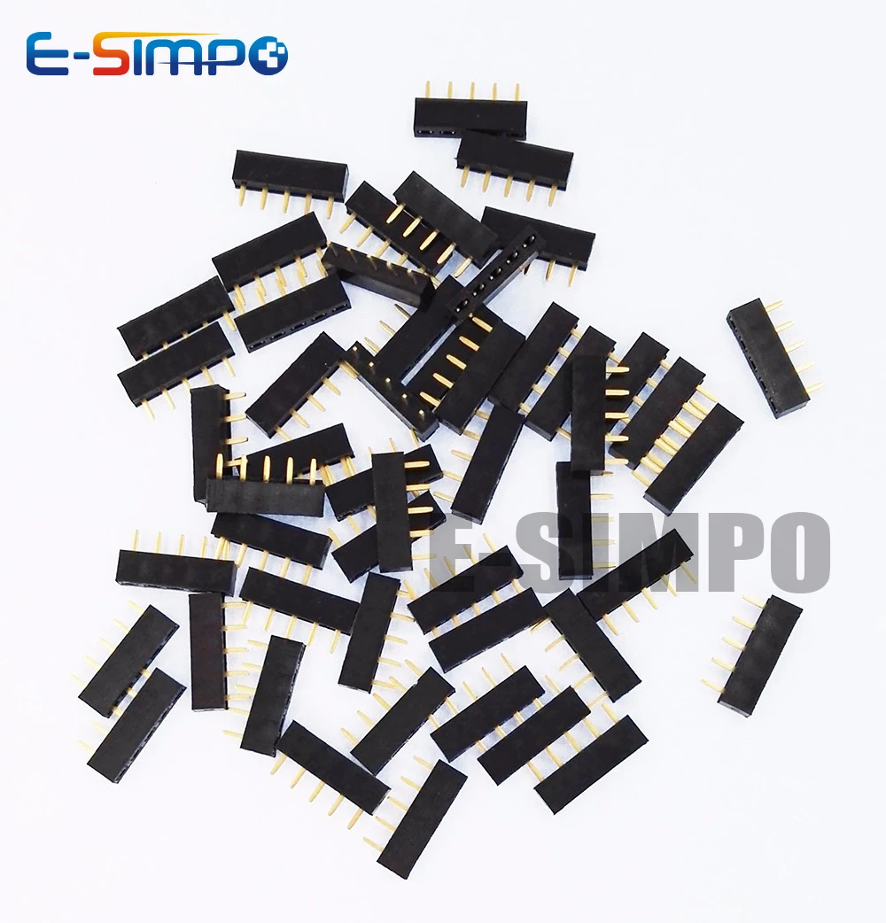 20 par 2.54mm PH3.5 jeden rząd niskoprofilowych prostych 1x2/3/4/5/8/10P Rohs Goldplate PCB żeńskie i męskie złącze wtykowe głowica pinowa