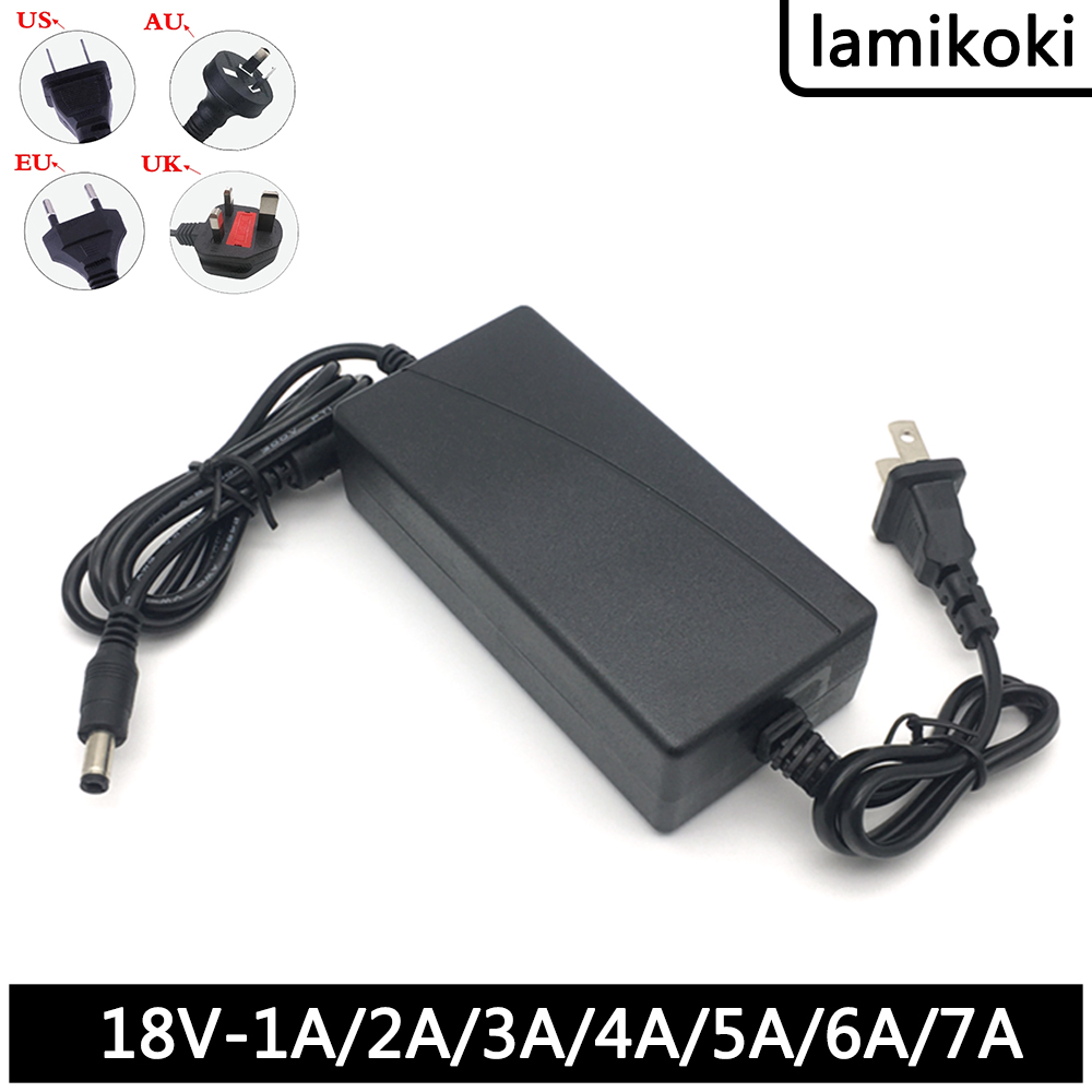 DC 18V 1A 2A 3A 4A 5A 6A 7A Kabel Daya Bel Pintu Walkie-talkie Bangunan Kontrol Akses Adaptor Daya