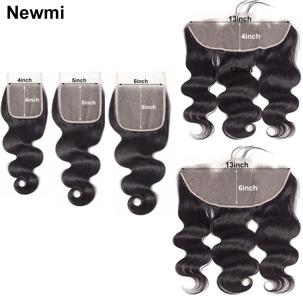 4x4 Body Wave ปิดลูกไม้ผมมนุษย์ 5x5 6x6 Body Wave Human Hair ปิดก่อน Plucked Remy โปร่งใส 13x4 13x6 ลูกไม้ด้านหน้า