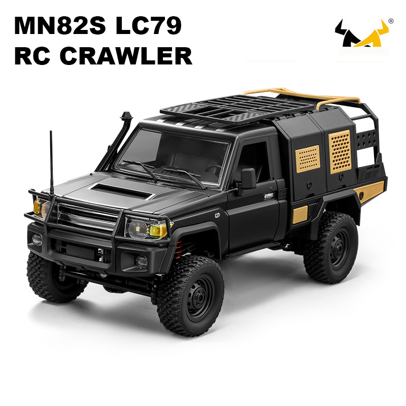 MN82S RC Crawler 1/12 Escala Real LC79 Caminhonete RC 4x4 de Controle Remoto para Escalada Off-road, Brinquedo para Meninos e Adultos, Presente