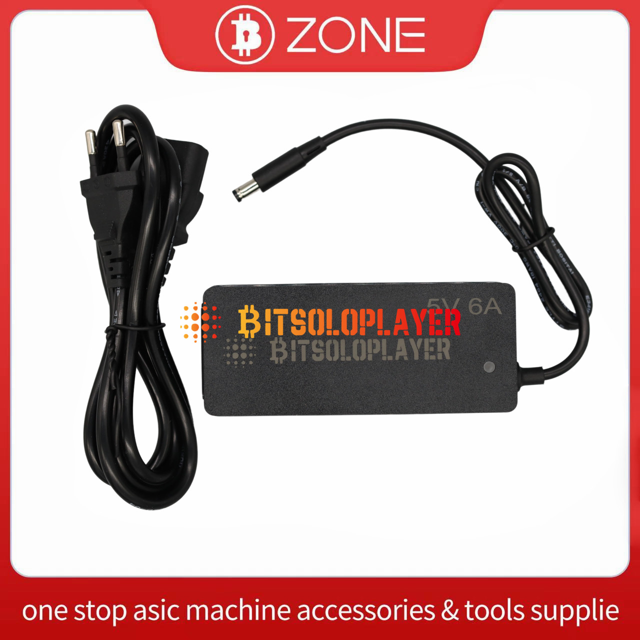 Zasilacz prądu stałego Bitaxe 5V 6A 30W odpowiedni do zasilacza Bitaxe Max, Ultra, Supra, Gamma, Nerdaxe
