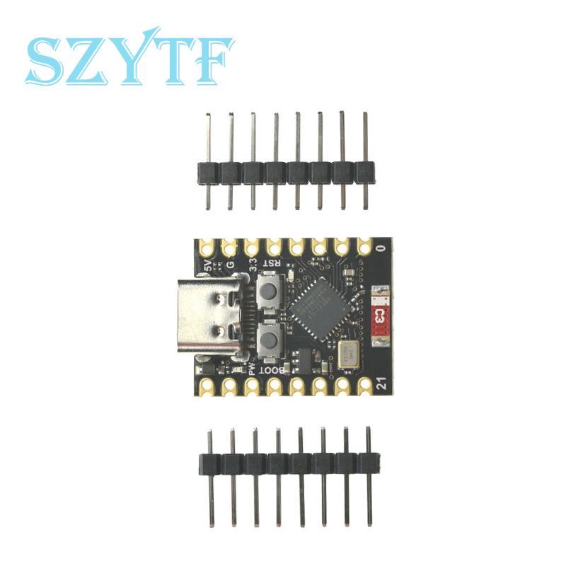 Placa de desenvolvimento ESP32-C3 supermini wifi bluetooth-compatível 4mb flash 400kb sram para projetos arduino iot