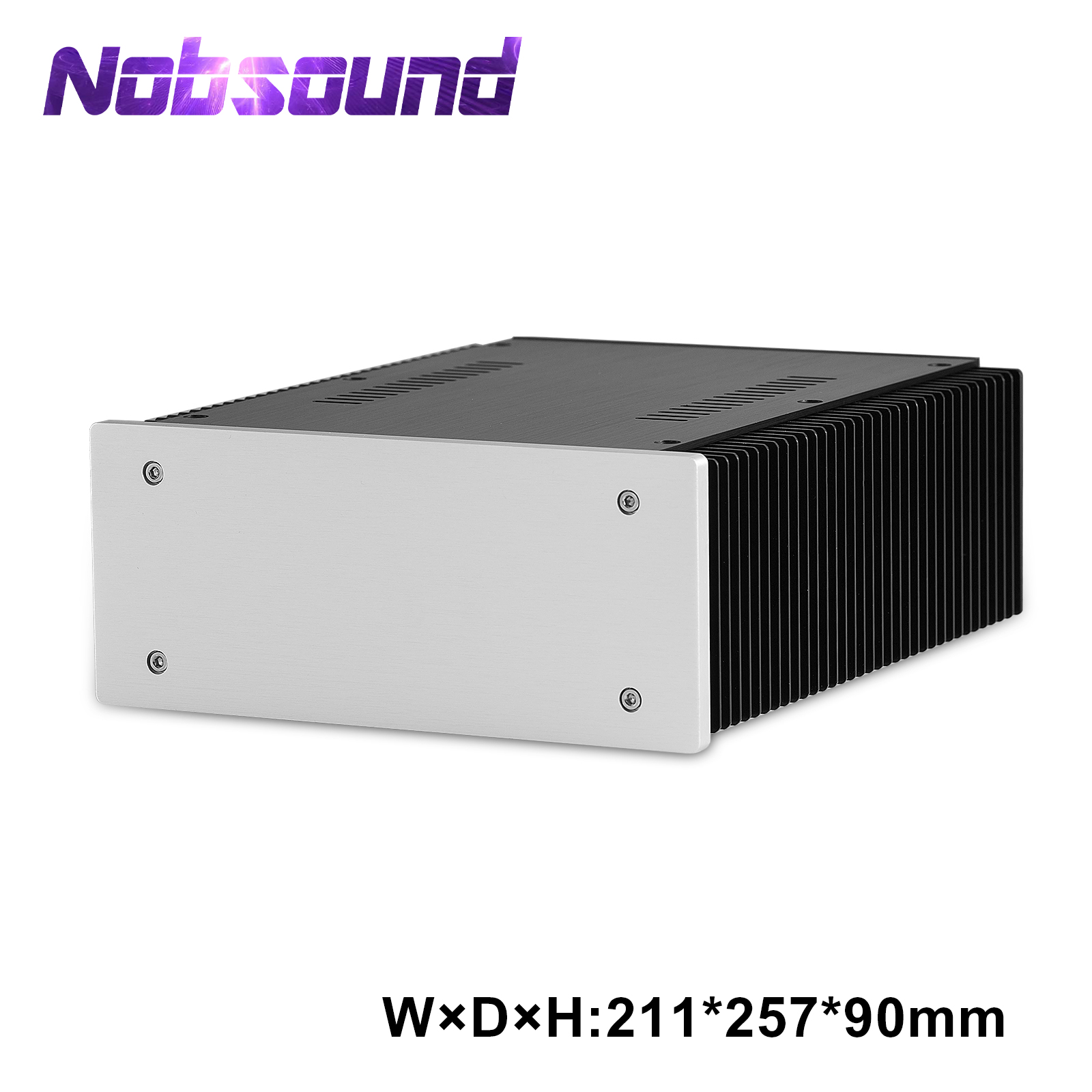 Nobsound HiFi усилитель корпус алюминиевая фотовспышка усилитель корпус DIY предусилитель