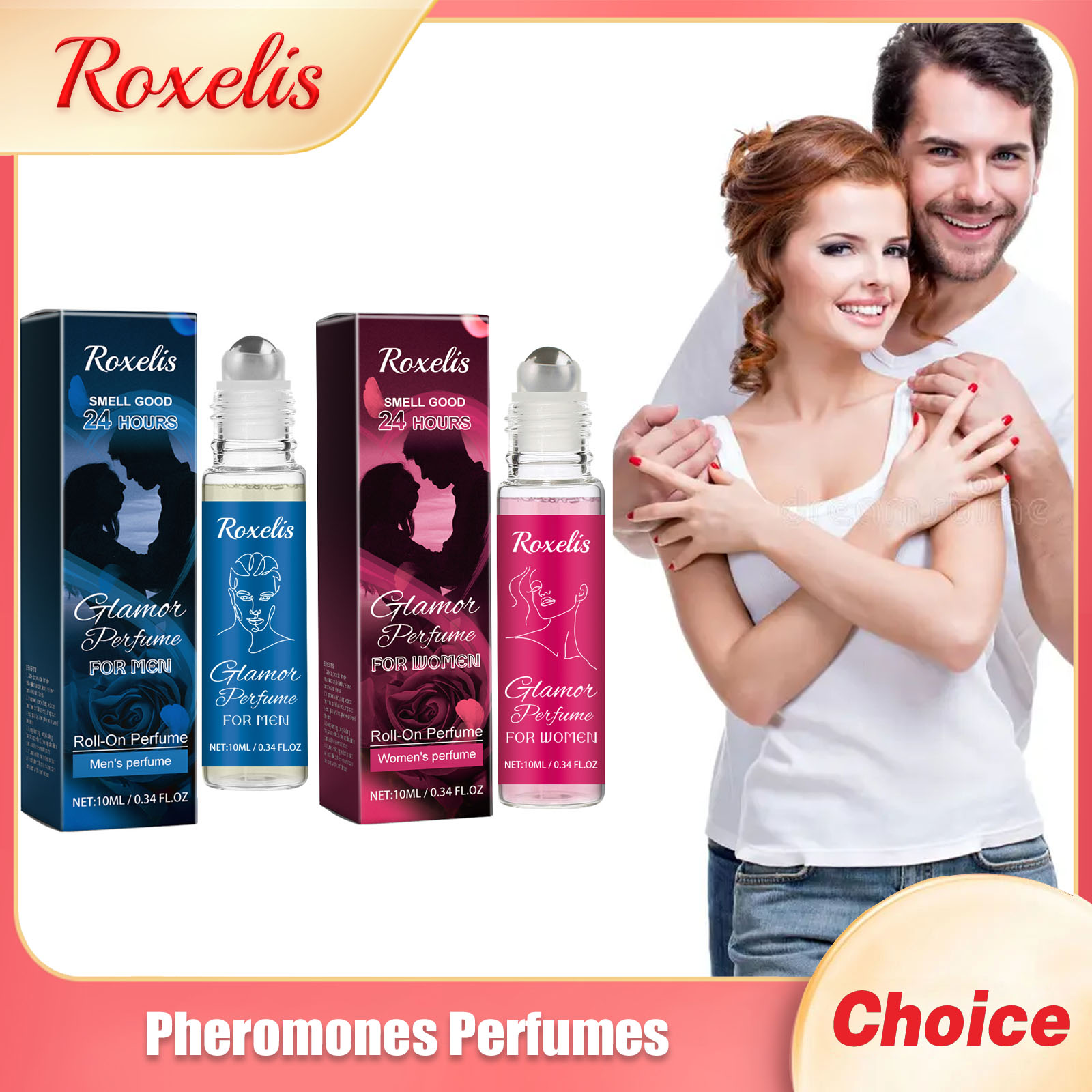 Sexuellement de rouleau de phéromone pour hommes et femmes, longue durée, escalade, flirt, glamour, rendez-vous, parfum, attraction, nouilles 7.0 um