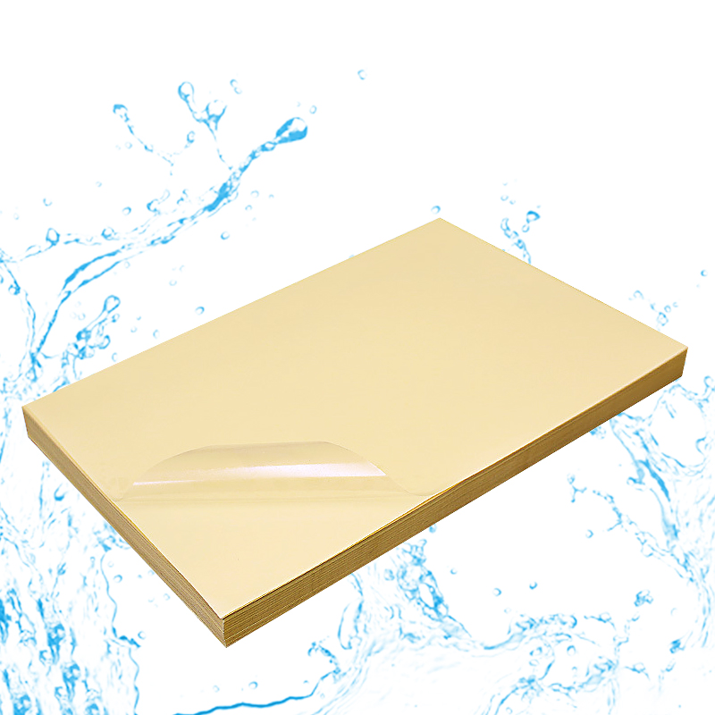A4 10/50pcs PET Transparent auto-adhésif papier étiquettes autocollants pour impression Laser étanche auto-adhésif brillant papier étiquette