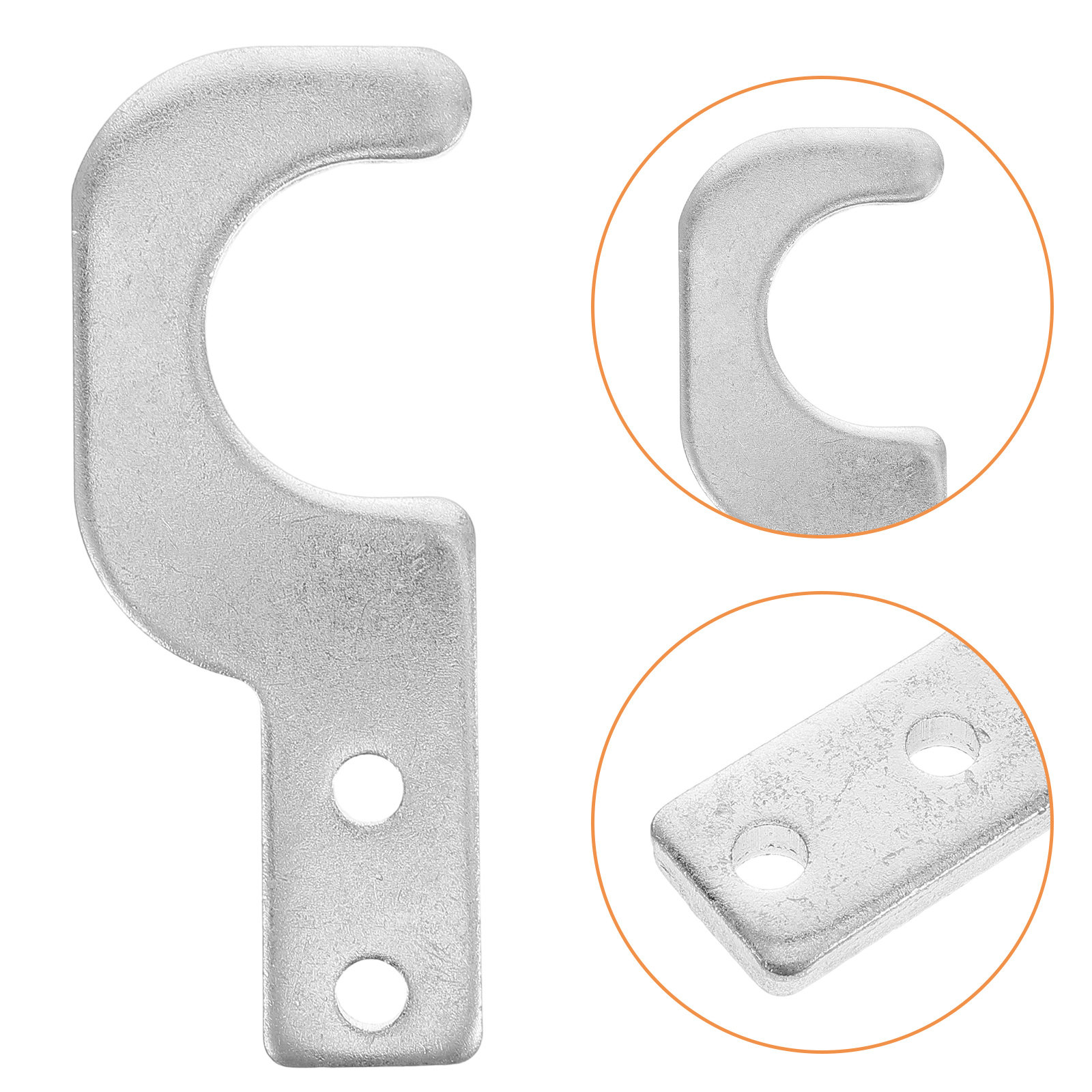 2Pcs Heavy Duty Scaffold Board Hooks with Robust Locking Mechanism for Secure Stable Platform Support Scaffolding Accessories