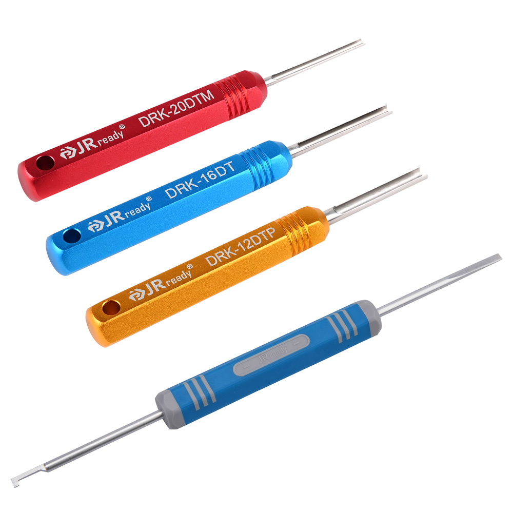 Jrready st5231 deutsch terminal ferramenta de remoção DRK-20DTM DRK-16DT DRK-12DTP e DRK-RT1B conector ferramenta de liberação para contatos sólidos