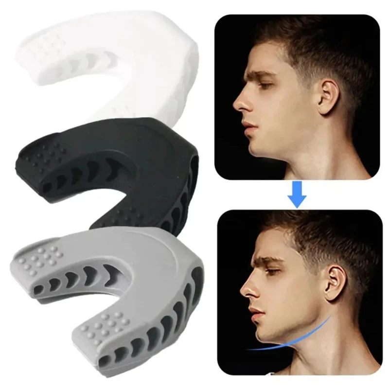 Ejercitador de mandíbula mejorado y tonificación del cuello, ejercitador de mandíbula, entrenamiento muscular facial, reductor de papada, herramientas de adelgazamiento facial, Estiramiento facial
