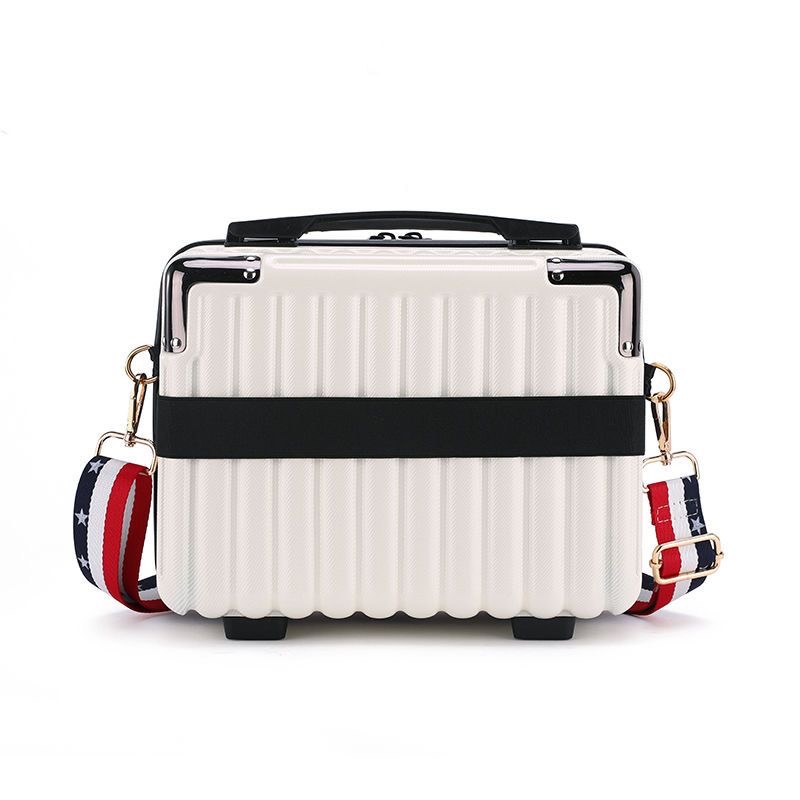 Bolsa de Maquiagem Portátil  para Viagem, Estojo de Armazenamento de 4 Polegadas, Bolsa de Cosméticos Prática, Bolsa de ...