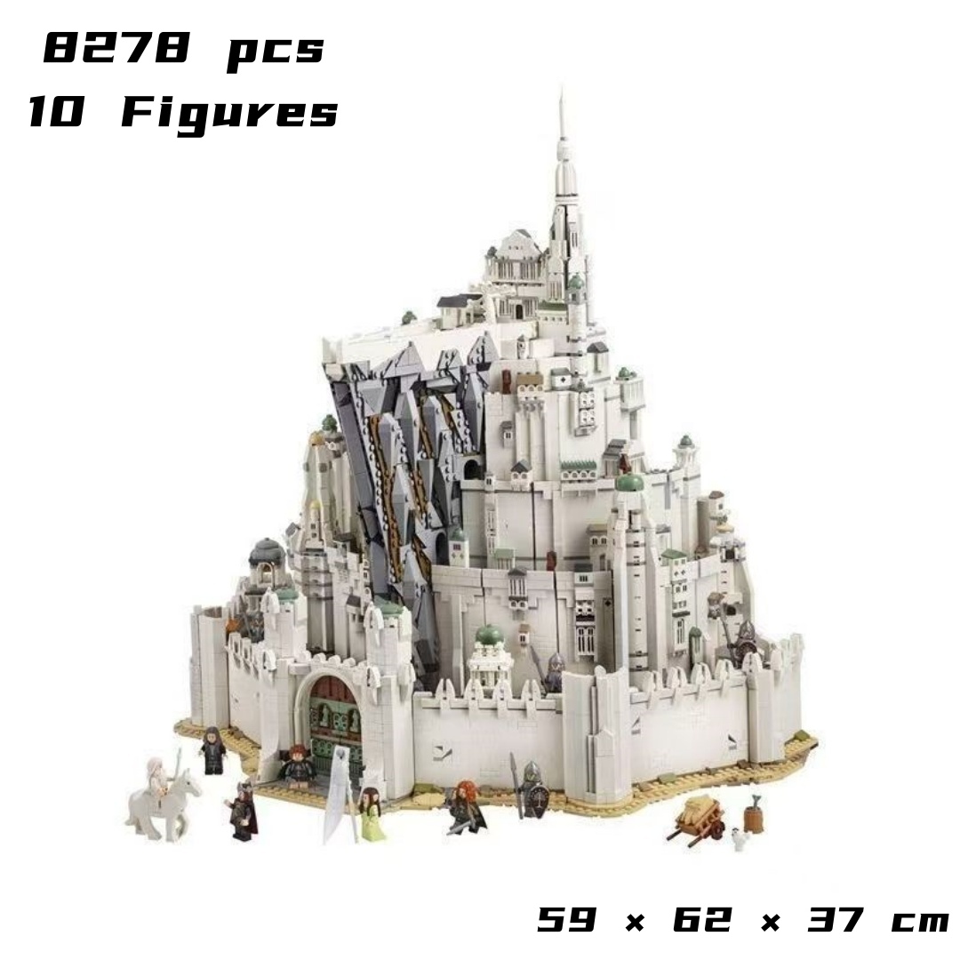 ของเล่นประกอบร่างรุ่นราคาถูกที่สุด The City Capital Toys 8278 ชิ้น สำหรับผู้ใหญ่ ชุดมินาส ทีริธ 2026 ของขวัญ ตัวต่อ A
