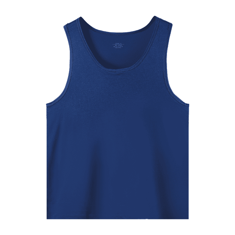 Heren puur katoenen vest ademend slank jeugdsport foundation hindernis ik losse zomer dun halter ondershirt