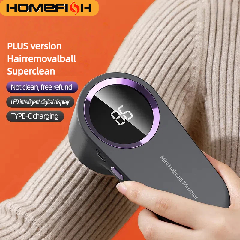 린트 리무버 USB 충전 전기 펠렛 기계 헤어 볼 린트 트리머 휴대용 전기 의류 린트 기계 고속 모토