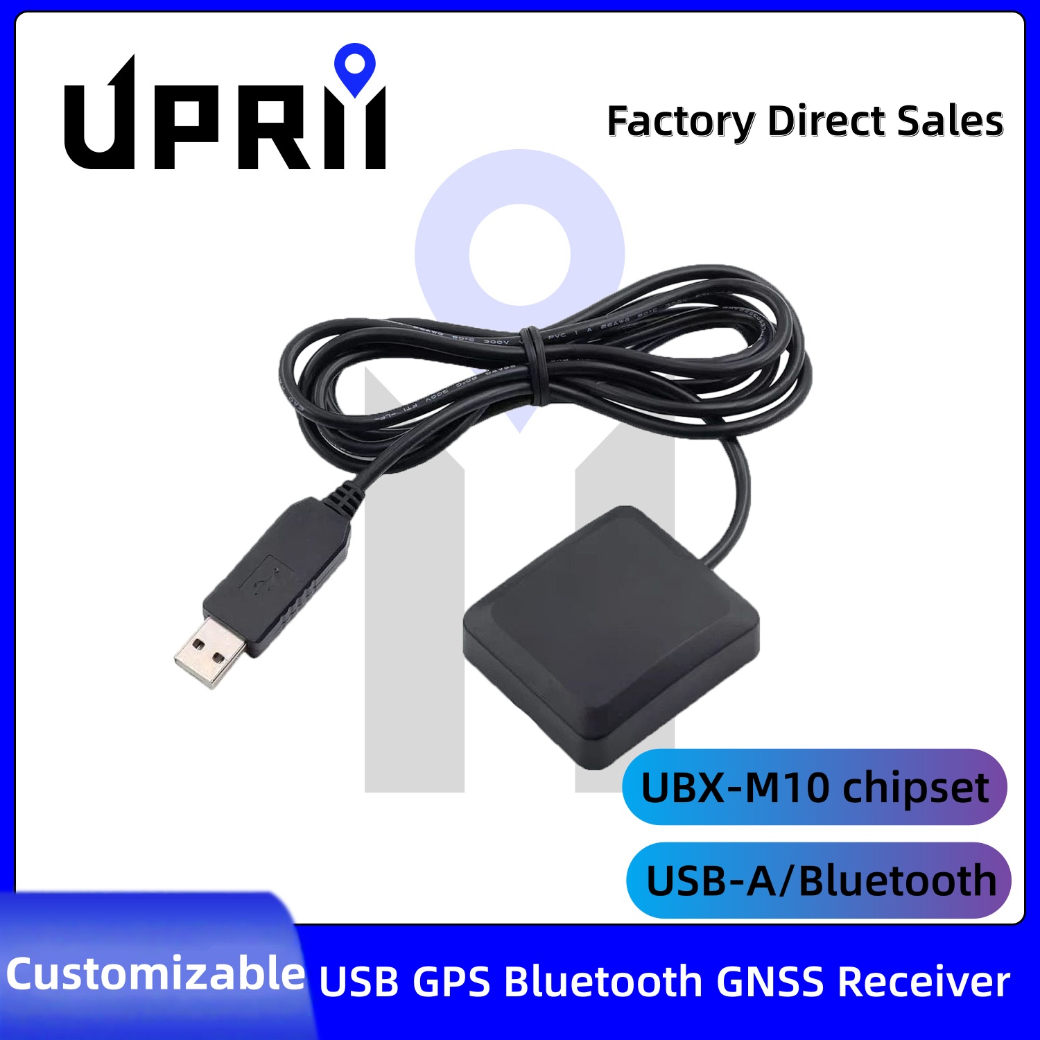 UBX M10 USB GPS Bluetooth GNSS-ontvanger GPS Galileo BeiDou Antennemodule voor Android Windows Linux Marine USB GPS NMEA