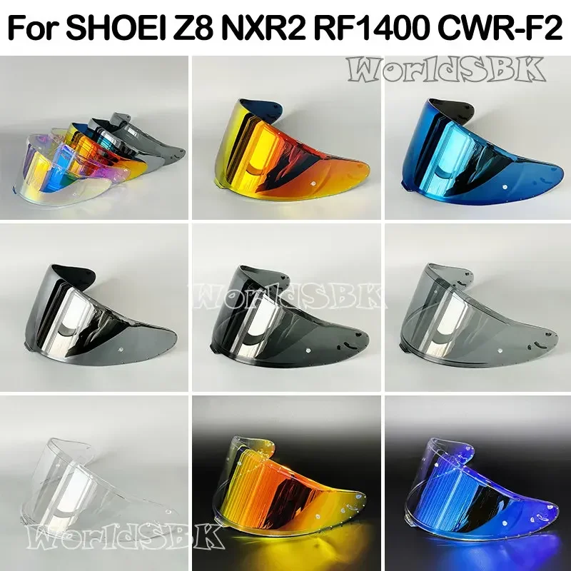CWR-F2 Z8 X15 X-Fifteen Visor dla SHOEI RF-1400 Z8 Z-8 CWR-F2 kask motocyklowy okulary kask motocyklowy daszek nocny