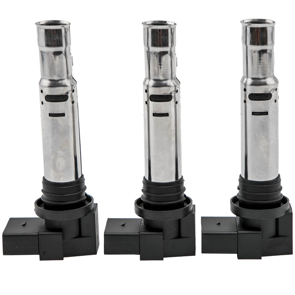 3x Ignition Coil Pack for AUDI A2 A3 1.4 1.6 FSI Hatchback 2000-2005 036905715A for VOLKSWAGEN BEETLE 1.4 Convertible 2003-2010