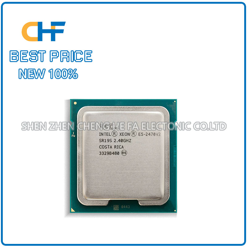 Processeur CPU E5 2470v2 SR19S 10 cœurs 20 threads 2,4 GHz 95 W 25 Mo interface LGA1356 E5-2470v2