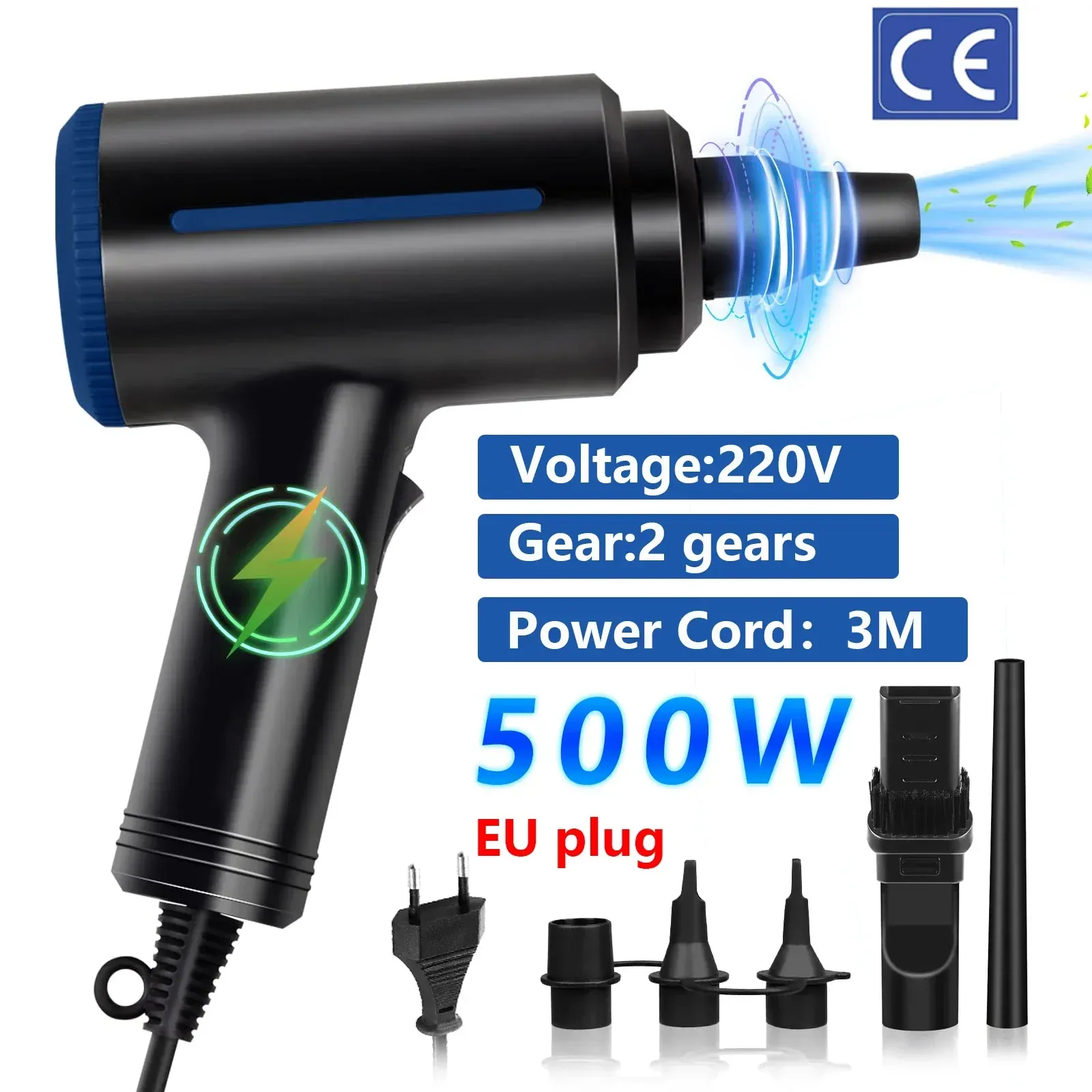 Aspirapolvere aeratore elettrico per detergente per Computer spolverino Cordless sostituisce compresso può pratico polvere pulizia della tastiera del PC