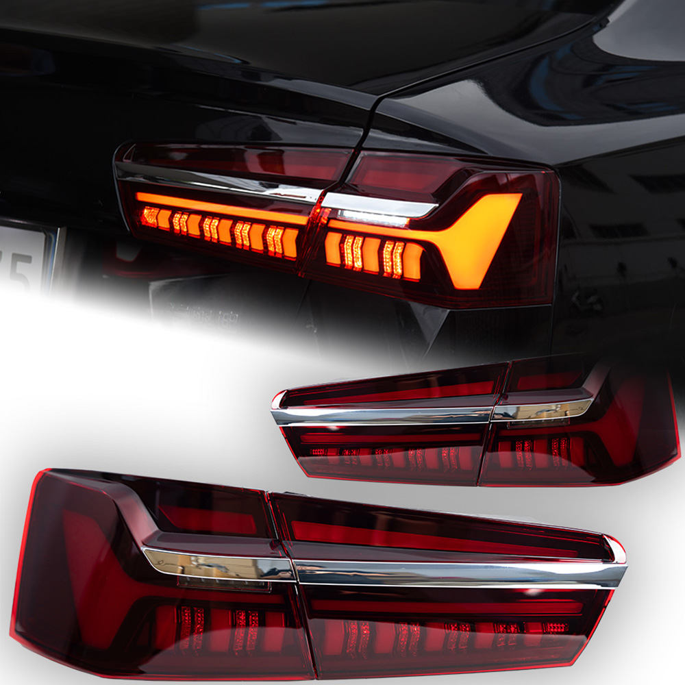 AKD Autolichten voor Audi A6 LED achterlicht 2012-2015 A6 C7 achterlamp C8 design DRL dynamisch signaal rem achteruitrijlicht auto-accessoires