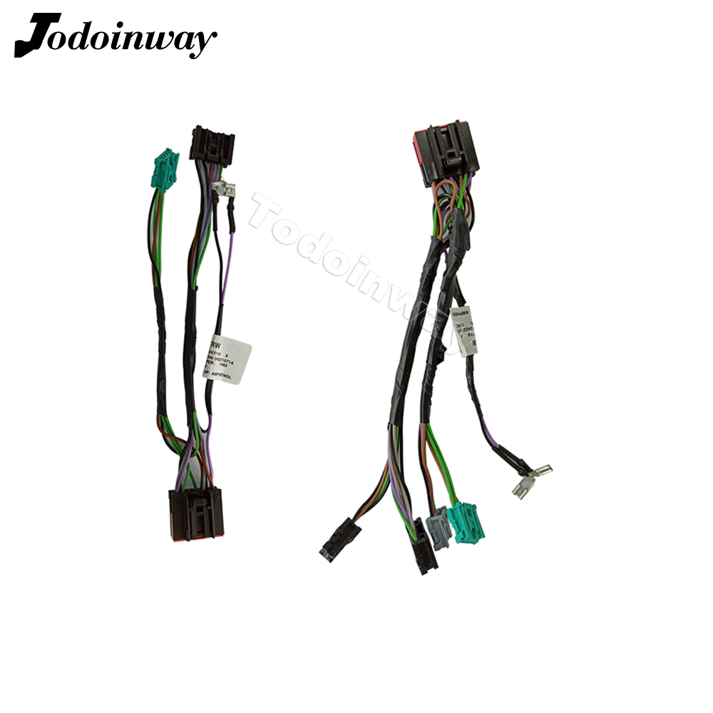 Adaptador de botón de volante, interruptor de Control de crucero, Cable, toma de volumen de Audio para Ford Focus mk3 Escape Kuga 2017, accesorios