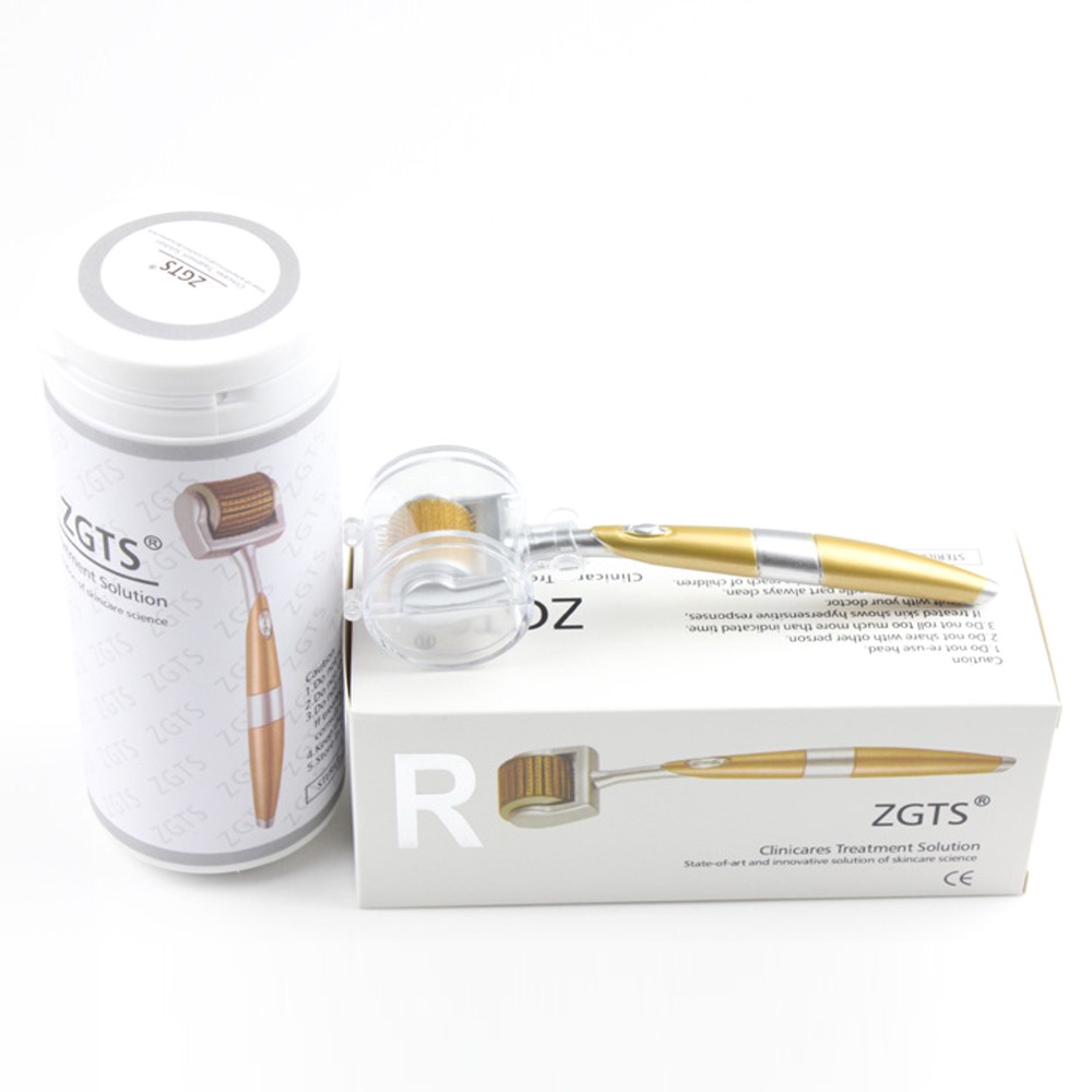 ZGTS Derma Roller 192pin Igły Microneedle Dermaroller do pielęgnacji skóry twarzy Derma Rolling Removal Treatment