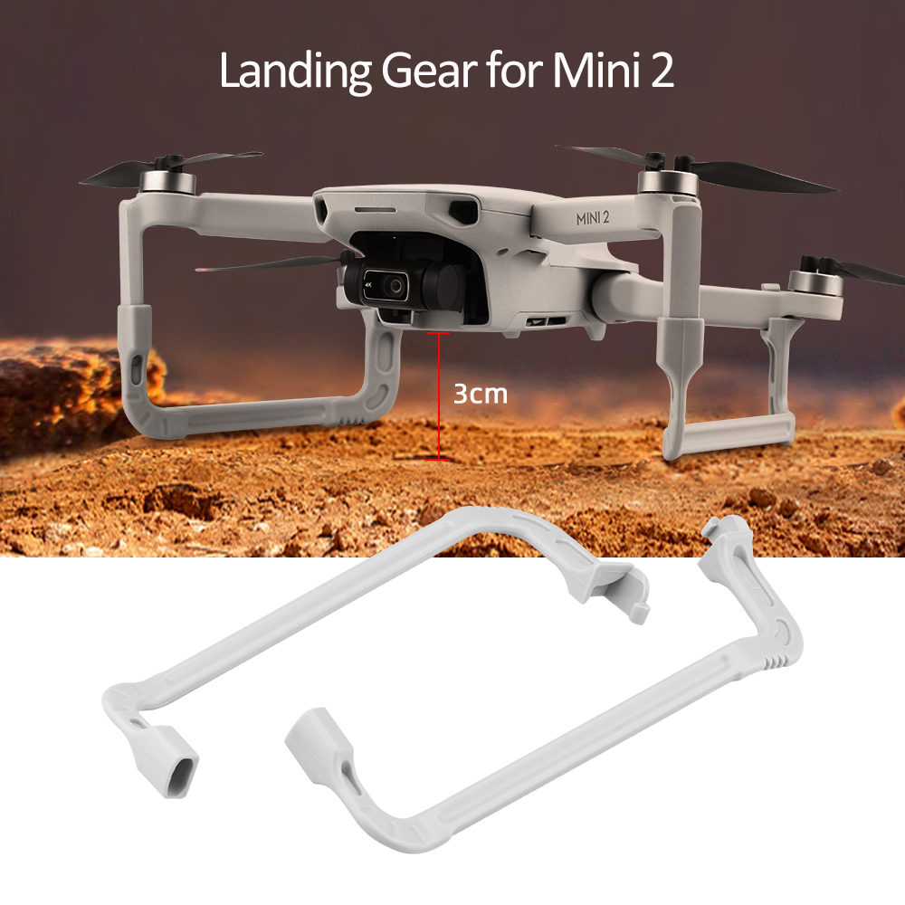 Trenes de aterrizaje elevados para Dron DJI Mini 4K/Mavic Mini 2/Mini SE, soporte multifuncional, estabilizador de piernas, accesorio Protector