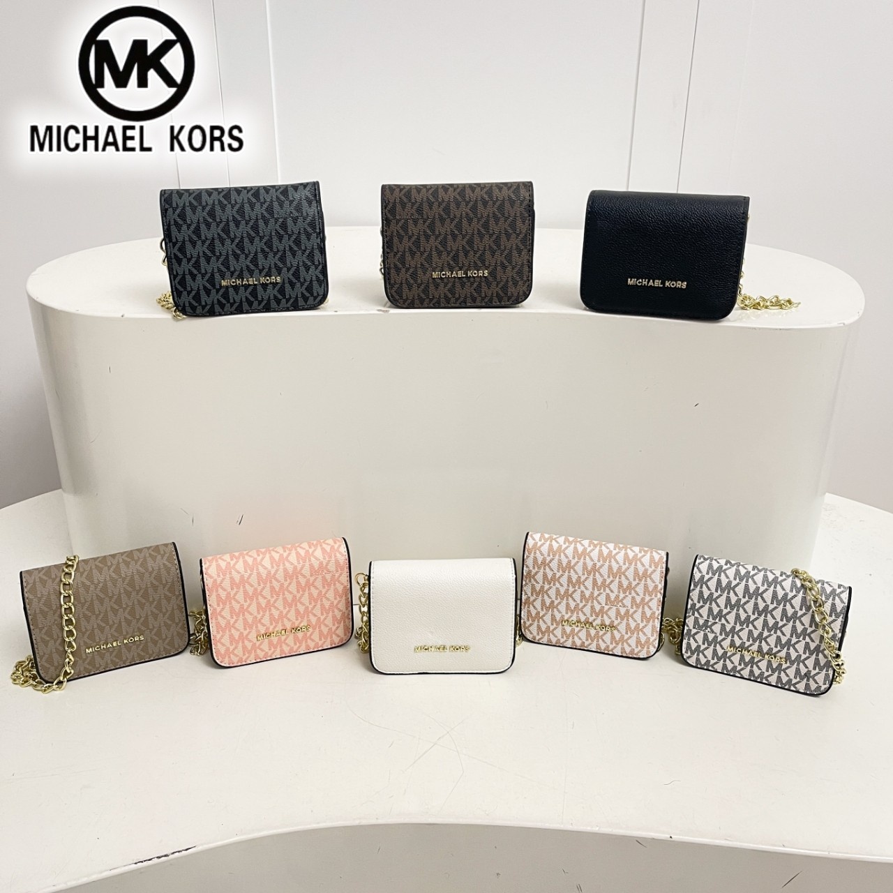 Женская сумка через плечо Michael Kors 2026, модная и повседневная сумка на цепочке, мини-сумка для путешествий, эксклюзивная сумка для девушек