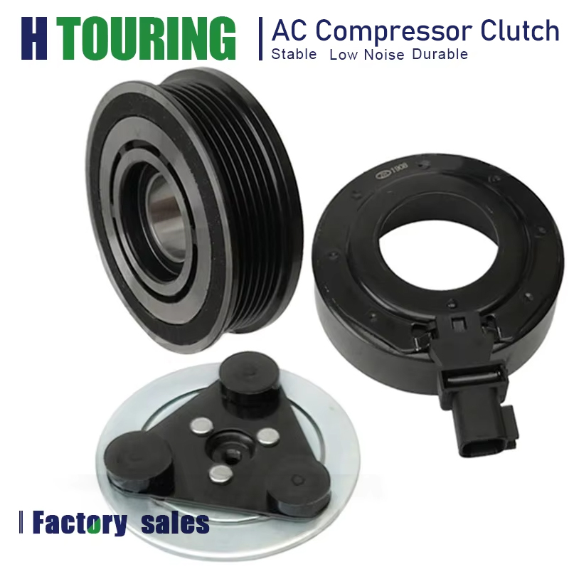 Kompresor AC Kopling Magnetik Elektromagnetik untuk Land Rover Freelander 2 2.2 LR017930 LR041119 LR027784 LR035975