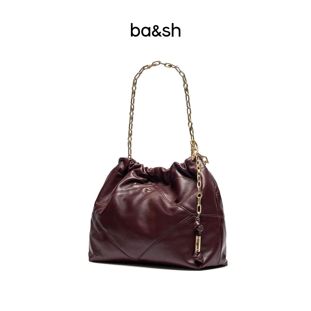 Luksusowa torebka BA&SH, nowa damska torebka na ramię, modna i codzienna torebka typu bucket bag, najlepsza wersja limitowana.